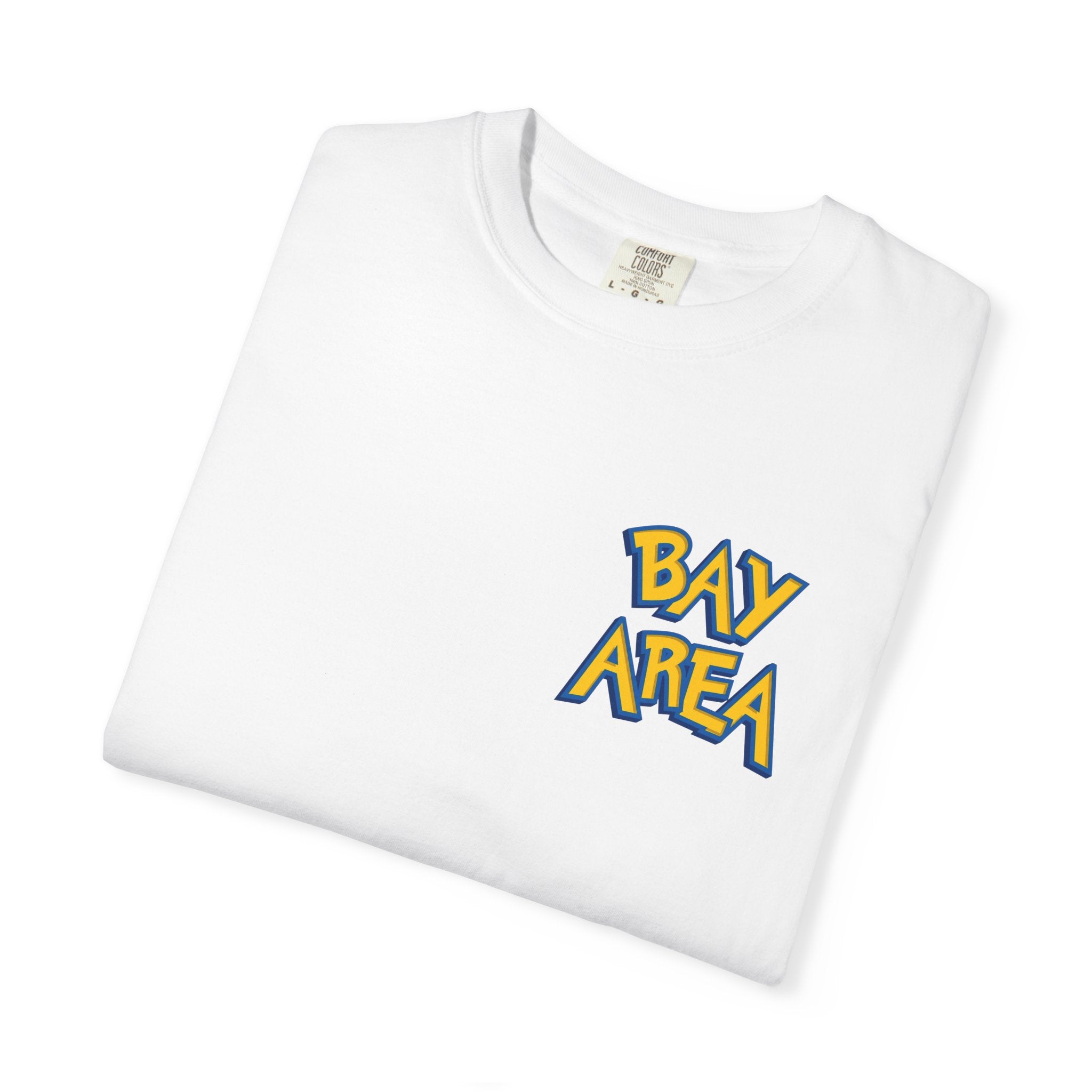 Bay Area Poncho Graphic T-Shirt — Cartoon San Francisco Golden Gate Tee