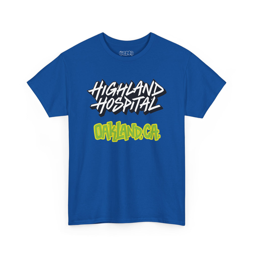 Highland Hospital Graffiti T-Shirt — Streetwear Medical Staff Tee